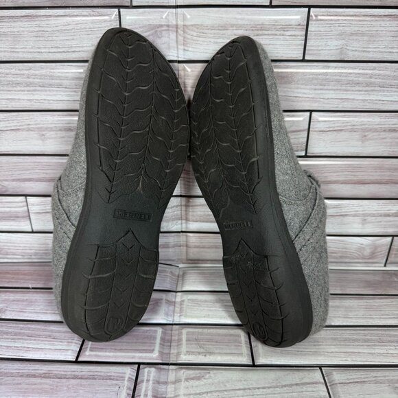 Merrell Women's Grey Encore Kassie Buckle Slip-On Clogs Shoe Size 7‎ - Picture 8 of 9